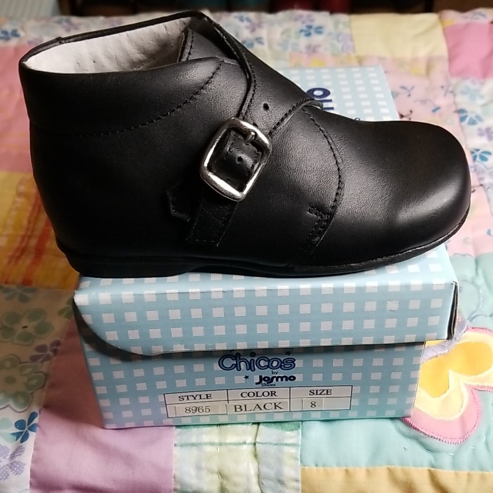 Chico's Classic Black Kids Dress Shoes. Size 7 & Size 8 New In Box